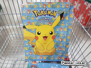 Pokemon julkalender i vagn