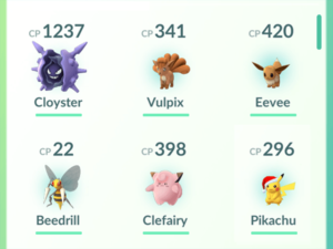 Fler olika Pokémon i Pokémon GO